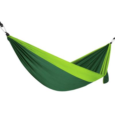 China Outdoor Custom Camping Nylon Hammock Rope Hammock Tree Hammock Parachute Portable Double Hammocks for sale