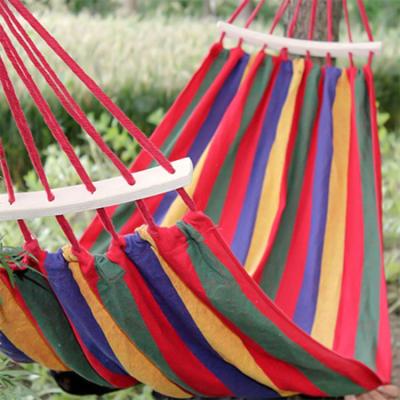 China Tree Hammock Swing Manufacturer Fast Delivery Custom Double And Lightweight Single Travel Camping Hammock For Outdoor for sale