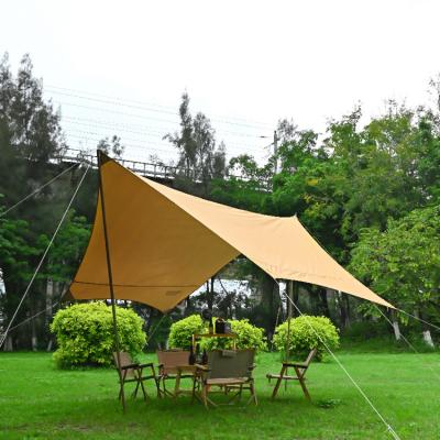 China Diagonal tying type made in China lightweight camping roof top tent beach tent for Sun shelter with high quality for sale