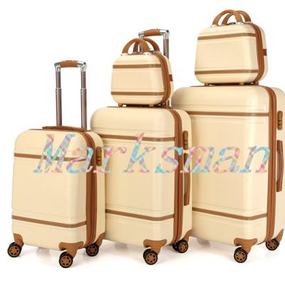 China Trolley Hard Shell Trolley Luggage Generous And Decent Baggage For Miss, Simple Design Best ABS Cheaper Price for sale