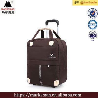 China Vacation Luggage And Nylon Bags , Foldable Travel Trolley Luggage Bag for sale