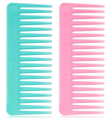 China Body 2 Pcs LargeDetangling Shape No Handle Detangler Comb Styling Shampoo Comb for sale