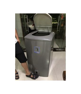 China Home 2021 New Type Top Selling Popular Product Plastic Pedal Large Trash Can for sale