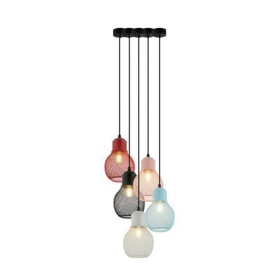 China Beautiful Led Pendant Light Post Chrystal Modern Art Deco Decoration Horizontal Dining Chandelier For Living Room for sale