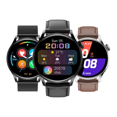 China 2021 GPS Navigation HK3 W3 Smart Watch New 1.3 Inch Round Watch Heart Rate Blood Pressure Health Tracker BT Call Smartwatch for sale