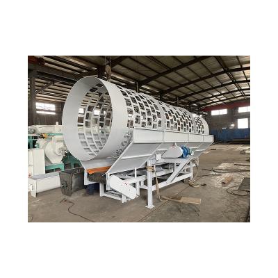 China Chinese Farms Supply Energy Saving Sieving Machine Rotary Drum Screen Sieve Grader Trommel for sale