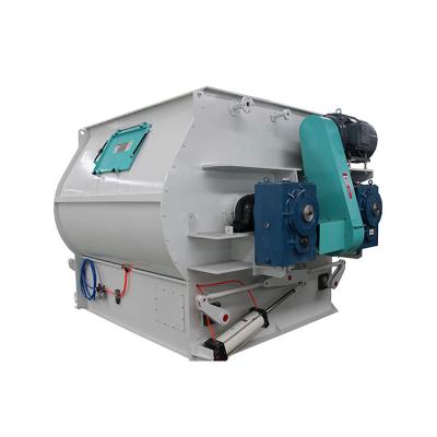 China Twin-axis pellet corn mixer pig feed additive blender farms factory direct sales for sale