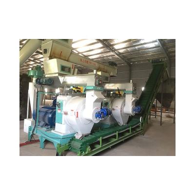 China Good quality multifunctional wood pellet line log wood pellet production plant pellet line for sale