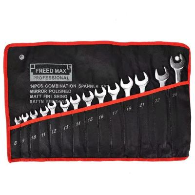 Китай Durable High Quality Wrench Sets 14PCS Ratchet Combination Ratchet Wrench Combination Finished Wrench Kits продается