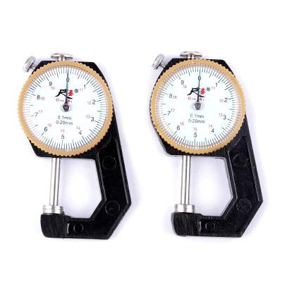 China Jewelry Dial Indicator Dial Gauge Thickness Gauge Tools For Metal Glass Rubbersteel Dish Pipe Cloth Elcometer Paper Leather for sale