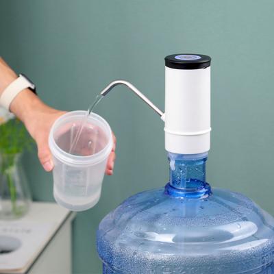 China New Automatic Dispenser Portable Pump Water Bottle Drinking Mini Electric Portable Water Dispenser Refillable Pump for sale