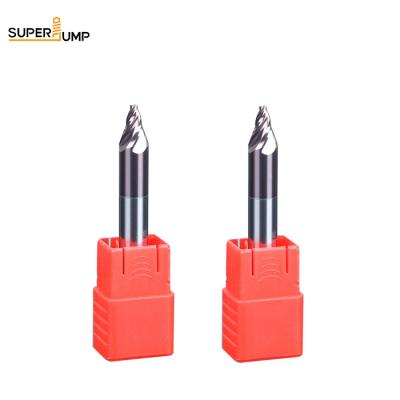 China Carbide Tungsten Carbide Taper End Mill Ball Nose Milling Cutter Taper Leg Cutter for sale