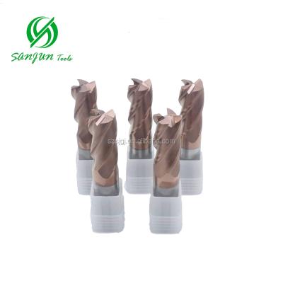 China Carbide CNC Milling Cutter Diamond Coating Carbide Milling Tools/Diamond Material Glass for sale