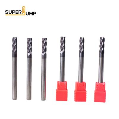 China Carbide CNC Milling Cutter HRC55 Steel Tungsten End Mill for sale