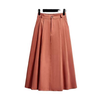 China Mori University High Quality Cool Wind Cover Viable High Quality Skirt Crotch Slim Korean Version Large Size A-Word Skirt Above Knee Woman s for sale