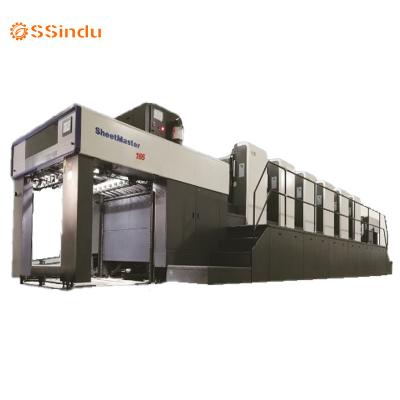 China food & Beverage factory SS165-4 large format four-color printing machine produced in China for sale