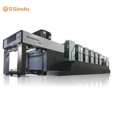 China food & Beverage Factory SS145 Large Format 4 Color Printing Machine for sale