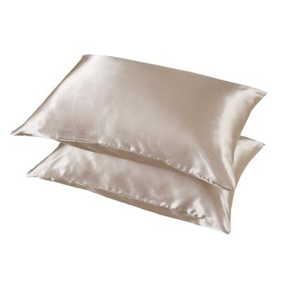 China Non-Toxic Deep Sleep Bedsure Satin Pillowcase for Hair and Skin 2 Pack Home Bedding Satin Silk Pillow Cover for sale