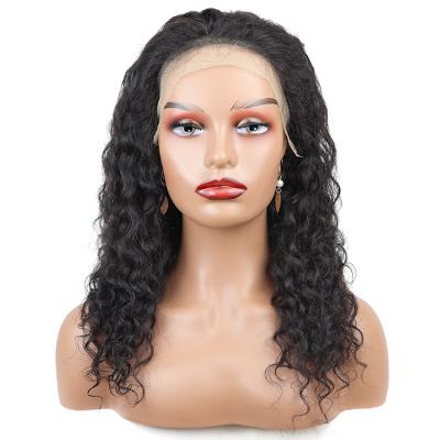 China Hd Brazilian Full Lace Wigs Deep Wave Curly Lace Front Wig Vendor Clsoure Wave Human Hair Full Lace Wigs Nature Deep Wave for sale