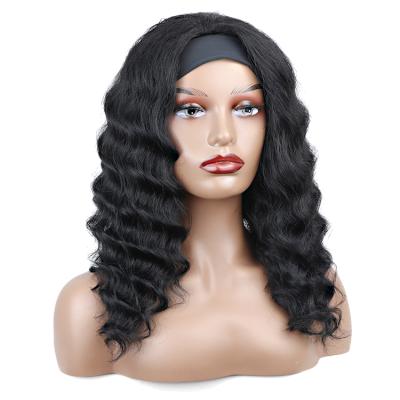 China Headband Wig Hair Band For Brazilian Wigs Deep Curl Hair Wigs For Jerry Kinky Curly Wig Grip Headband Body Wave Women Color for sale