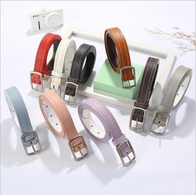 China Paisley fashion jeans ladies belt girls nc ins buckle leather belts classic jewel single waist strap adjustable belt for sale