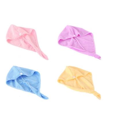 China JOINT Turban Wrap Hat Drying SPA Bathing Microfiber Magic Super Absorbent Hair Dry Towel Shower Hair Towels Quick Dry Towels for sale