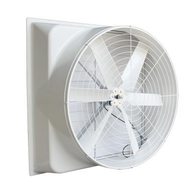 China ESC-850Fibr Plastic Cooling Ventilation Kitchen Greenhouse Square Exhaust Fan for sale