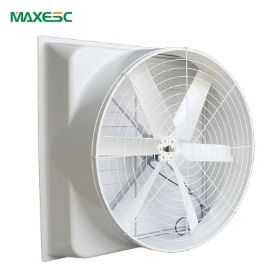 China Commercial Plastic Axial Exhaust Hood Frp Cone Blower Fan for sale