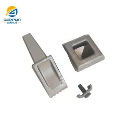 China Flat Machinery Repair Shops Earth Drilling Tungsten Carbide Teeth For Buckets for sale