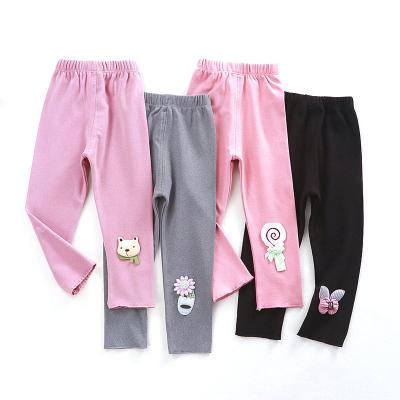 China Autumn Toddler Girl Leggings Velvet Anti-wrinkle Spring Toddler Girls Pants Active Long Kid Legging Panties for sale