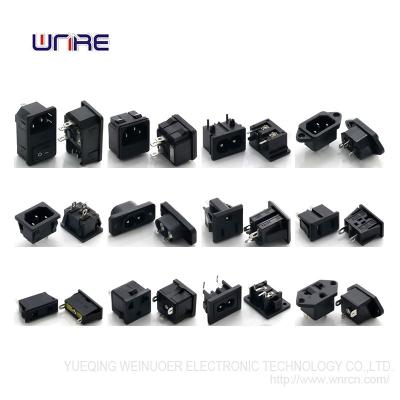 China Power Good Quality WNRE AC Power Outlet Jack PCB 10a 250v AC Outlet for sale