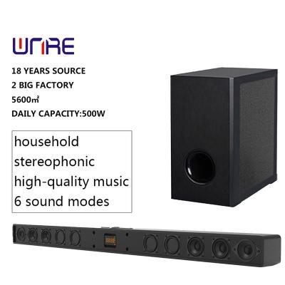 China Mini System Wooden blueteeth Home Theater Wireless System Sound Bar for sale