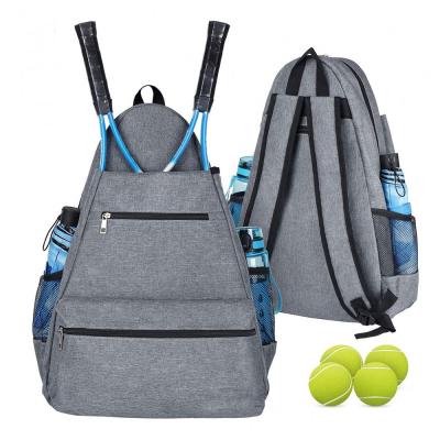 China OEM Custom LOGO Multifunctional Tennis Bag Backpack Large Tennis Bags For Women And Men To Hold Tennis Racket Paddles for sale