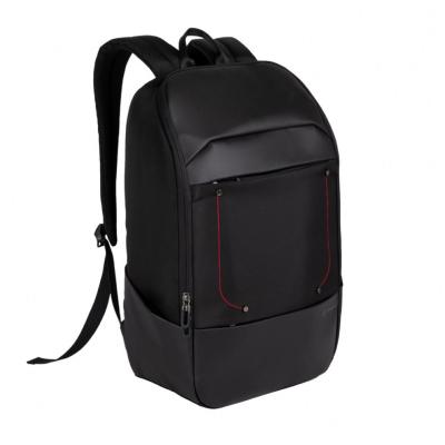 China Wholesale USB Black Laptop Backpack Large Capacity Computer Travel Bag Waterproof School Gift Backpack for sale