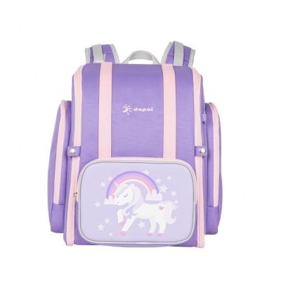 China OEM Kids Backpack Breathable Load Reduction Boys And Girls Kindergarten Cute Cartoon Bag Primary Kids School Bags for sale