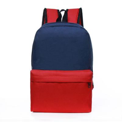 China Custom Lightweight Waterproof Nylon Backpack Simple LOGO Child School Bag Pack Kids School Bag Daypack for sale