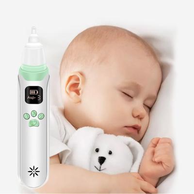 China USB Plastic Rechargeable Baby ABS Rechargeable Nose Cleaner Electric Nasal Aspirator For Baby Health Care for sale