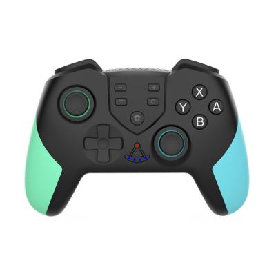 China With handbreak switch pro game wireless controller with screen capture and vibration function with color box for sale