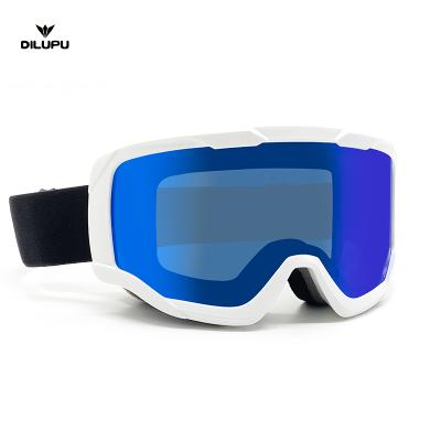 China Custom Product Good Low Price Skiing Ski Goggles Anti Fog Lens Snow Goggles for sale