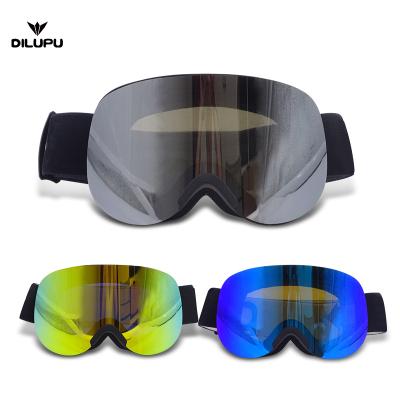 China Comfortable And Convenient Double Cylinder Reinforced Lens Ski Goggles Sport Goggles Snowboard Goggles for sale