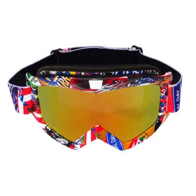 China Could Wear Myopia Glass Mirror Ski Goggles 100% High Quality Goggles Cheap Price for sale