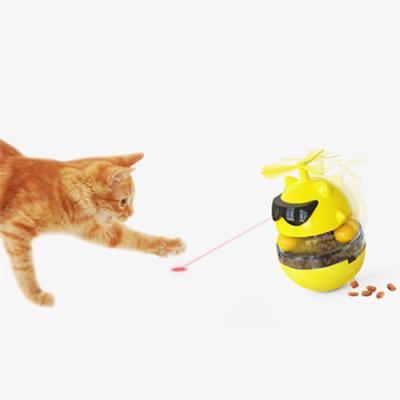 China Cat Laser Toys Stocked For Cat Indoor Playing Pet Interactive Chew Balance Toy Interact Interactive Cat Toys for sale