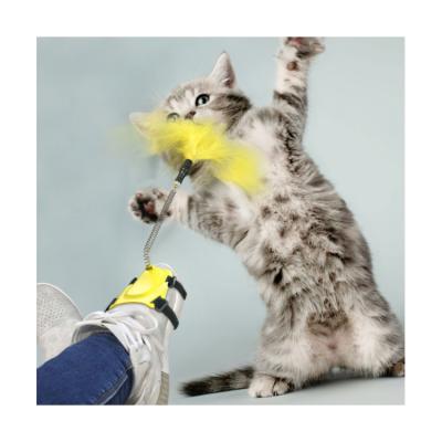 China Factory Stocked Directly Supply The Feet Sincerely Small Cat Stick For Cats Funny for sale