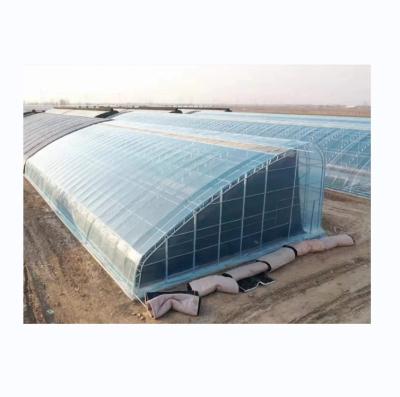 China Energy Saving Small Single Span Solar Greenhouse For Cold Climates for sale