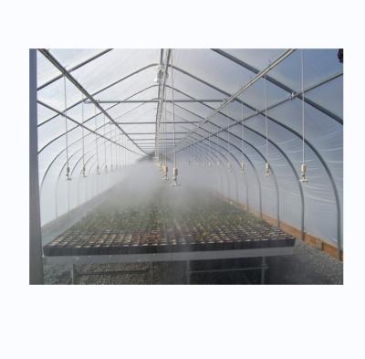 China Green Vegetable Tunnel Greenhouse With Easy Assembly And 150/200micro Film for sale