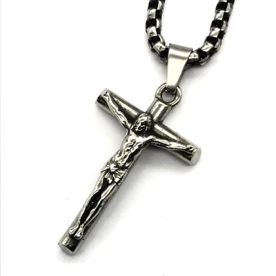 China Stainless steel 316 Stainless Steel Men's Jewelry Wholesale Ye Jesus Cross Personality Trendy Jewelry Best Selling Couple Accessories for sale