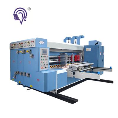 China Flexo tyap carton printing machine /pizza box printing machine carton box making machine for sale