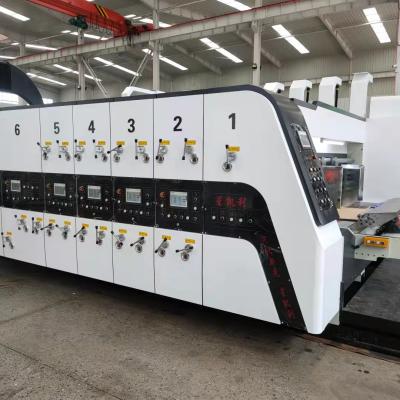 China High Speed ​​Flexo tyap Xinguang/Xingkaili Flexo 2/3/4/5 Color Corrugated Box Printing Slot Machine for sale