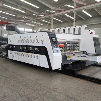 China High quality Flexo MSC tyap flexo die-cutting printing machine for carton box for sale