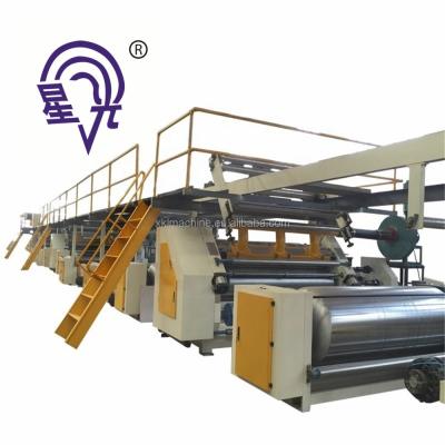 China 2,3,5,7 Ply Corrugated Board Cardboard Box Making Machine / Machine Board Production Line for sale